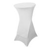 Capa de Mesa Redonda para Coquetel Bar Balcão Alto de Bar Toalha de Mesa Elástica Toalha de Mesa para Banquete Capa Vermelha para Mesa Toalha de Mesa Antiderrapante