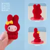 Novos Adornos de Carro Fofos de Pelúcia Flockada, Acessórios Populares DIY para Artesanato, Pendentes e Decorações