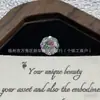 Zircón de Corte Octagonal Graduado de 6/8 mm para Ramilletes, Popular en Douyin y Xiaohongshu, Piedra Principal Galvanizada, Venta al por Mayor de Joyería con Piedras Sueltas