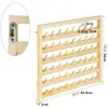 Estante de Bobinas de Madera, Estante para Pelucas, Estante de Almacenamiento de Hilo de Coser de Madera, Estante de Bobinas Plegable, Estante de Almacenamiento de Hilo de Cuero, Estante de Bobinas