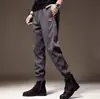 Pantalones de Trabajo Estilo Americano para Hombre, Marca Trendy de Primavera, Pantalones Jogger Sueltos Casuales, Diseño Genial con Pantalones Harem con Retazos Únicos