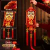 Decoraciones de Año Nuevo 2026 Año del Caballo: Adornos Colgantes Festivos de Año Nuevo para Entrada y Paredes de Fondo, Pegatinas de Carácter de Fortuna del Festival de Primavera para Decoración y Arreglo