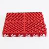 Fabricante 6cm Grelha de Piso para Sala de Lavagem de Carros 4S Loja de Beleza Placa de Grade de Drenagem Quadrada Tapete de Piso de Encaixe Plástico
