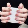 Unhas Usáveis Feitas à Mão, Estilo Desejo Puro, Menina Apimentada Olho de Gato Borboleta Nail Art de Boutique, Unhas Usáveis Finas em Formato de Cachorro, Unhas Postiças Atacado