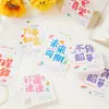 Tarjeta de felicitación 3D con texto Bendiciones, Plegable y de forma única, con diseño de futuro brillante, Tarjeta floral pequeña, Tarjeta de mensaje universal para festividades