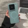 Funda Magnética Fina con Anillo para Teléfono Xiaomi 17Pro con Tacto de Piel Mate, Funda Protectora Suave de PC Anticaída para Redmi K90 Nueva