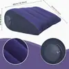 Almofada Inflável de PVC com Flocking Almofada para Cintura H Almofada de Lazer Escritório Viagem Almofada de Cintura para Exterior Almofada Inflável com Flocking
