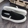 Zapatos Casuales de Lona para Hombre, sin Pegamento, Costura, Slip-On, Tejido de Seda Helada de Verano 2026, Zapatos de Conducir Suaves de Moda