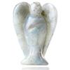 Piedra Natural Transfronteriza Más Vendida Gema Tallada Ángel de la Paz Ángel Guardián de Bolsillo Estatua Curativa Adornos