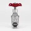Válvula de Compuerta de Acero Inoxidable 201/304 Z15W-16P Válvula de Compuerta Roscada Grifo Roscado Interruptor de Aceite para Agua Potable 1 Pulgada 6 Puntos Dn50
