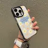 Funda de Teléfono Tk Station Flor Amarilla Adecuada para Apple 17 Estilo Coreano Funda Transparente iPhone 18 Pro Cubierta Protectora Anticaídas