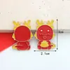 Accesorios Populares de Joyería DIY para Año Nuevo: Cabeza de Dragón Paz y Bendición Joyería Hecha a Mano DIY, Accesorios de Joyería DIY Esmaltados Estilo Chino