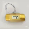 Sensor de Interruptor de Flujo de Agua Magnético Dn15 Sensor de Flujo de Aire 2 46 Puntos Interruptor Sensor Totalmente de Cobre 250V
