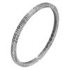 Pulseira Anel de Möbius Totem Banhada a Prata 999 Prata de Pé Moda Nacional Retro Pulseira de Casal Unissex Estilo Antigo