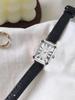 Reloj Nuevo para Mujer Temperamento Retro Diseño de Escala Romana Reloj Cuadrado de Moda Simple Reloj de Cuarzo