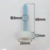 Rueda de Posicionamiento Automático para Puerta 22-26mm Rueda Guía Rueda Limitadora para Puerta Corredera Brazo Oscilante Fijo Accesorios Inferiores para Puerta Corredera