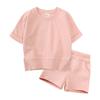 Conjunto de Ropa de Verano para Niños y Niñas 2026 Nueva Ropa para Niños Verano Manga Corta Deportivo Conjunto de Dos Piezas Agente Mayorista