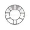 Junta de brida ancha para buje de rueda de automóvil Aleación de aluminio Universal 4-56 agujeros buje de rueda Brida universal ET junta de neumático