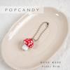 POPCANDY Coreia do Sul Pingente de Bolsa com Laço Pérola e Franja Chaveiro de Presente Fofo Corrente para Celular Produto Acabado