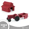Simulação Transfronteiriça Mini Fazenda Aves Galinha Pato Ganso Vaca Ouro Animal Pequeno Modelo em Miniatura Ornamentos de Mesa de Areia Atacado