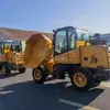 Camión Volquete de Baja Altura de Cuatro Ruedas de 3t para Escalada en Zonas Montañosas, Camión Volquete Rebotador de Baja Tasa de Fallos, Ouneng Marca Nueva, Construcción Mecánica, Descarga Frontal