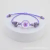 Ventas Directas de Fábrica Nuevo Pulsera de Cuentas de Cerámica Jingde Flor de Cerezo Flor de Narciso Pulsera Tejida a Mano con Cuentas Adorno de Cuerda