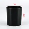 Fornecimento Exclusivo Transfronteiriço de Copos de Vidro para Velas, Resistentes ao Calor, Copo Perfumado Mais Vendido da Amazon com Tampa, Recipiente de Cera de Soja Feito à Mão, Dropshipping