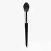 Pincel Único Preto Prata Cauda Pontiaguda Chama Pincel para Iluminador Pincel para Blush Pincel para Pó Solto Ferramentas de Maquiagem com Cerdas Macias Atacado Local Transfronteiriço