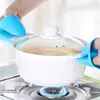 Luvas Isolantes Antiescaldantes Cozinha Doméstica Alta Temperatura Forno Micro-ondas Pinça de Mão Antiescaldante Forno de Assar