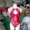 Novo Sexy Uniforme Antigo Suspensório Renda Halterneck Saia Quadril Babados Seios Pequenos Roupa Íntima Sexy