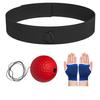 Bola de reação de boxe montada na cabeça, bola de entretenimento de descompressão infantil, bola mágica de velocidade, treinador de boxe para visão de adultos