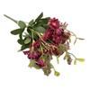 Broto de Feijão Simulado, Crisântemos, Flores Pequenas para Casamento, Filas de Flores para Hotel e Casa, Atacado Transfronteiriço de Flores Artificiais Decorativas
