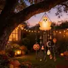 Sino de Vento de Halloween Fantasma Fofo e Prático da Amazon