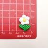 Simulación color brillante flor de cinco pétalos girasol diy accesorios de resina tocado horquilla funda para teléfono móvil joyería pegatinas para taza