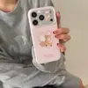 Capa de celular de veado com bolinhas para tela cheia iPhone 18promax Apple 17 borda redonda 16Pro novo 15P rígida