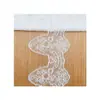 Renda de cordão de algodão solúvel em água para bainha de saia, roupas brancas, acessórios de vestido de noiva, fornecimento direto da fábrica, renda de rede