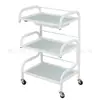 Nuevo Carrito de Cristal para Salones de Belleza y Uso Doméstico, Carrito Herramienta de Almacenamiento Simple, Carrito de Almacenamiento para Salón Amazon Transfronterizo