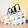 Bolsas No Tejidas Laminadas Listas, Tienda de Ropa de Celebridad de Internet Personalizada, Bolsos de Mano para Capacitación Educativa de Alta Gama Personalizados con Logo Impreso