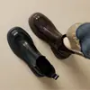 ¡Versátil y con estilo! Botas Cortas Hechas a Mano Estilo Melard 2025 Nuevo Otoño e Invierno Suela Gruesa Ultraligeras Botas de Chimenea Martin