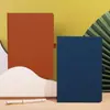 Cuaderno de color sólido hecho a medida con correas para comercio exterior europeo y americano, bloc de notas para reuniones, agenda estudiantil, papelería con impresión de logotipo