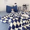 Conjunto de Cama Quatro Peças Celebridade da Internet, Lençóis de Cama, Capa de Edredom, Edredom de Estudante, Colcha, Conjunto Três Peças Dormitório, Beijo