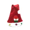 Chapéu de Natal de Floco de Neve para Crianças Fantasia de Natal Chapéu de Papai Noel Desenho Animado