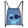 Nueva Bolsa de Cordón Infantil de Stitch Portátil Gran Capacidad Mochila para Estudiantes Bolsa de Almacenamiento para Exteriores Venta al por Mayor