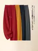 Calça Casual Feminina de Cintura Alta Solta com Design de Perna Larga Drapeada, Calça Banana, Estilo Preguiçoso, Nova Coleção Outono 2026