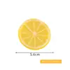 Juguetes de juego familiares de PVC explosivo transfronterizo simulación de comer rodaja de naranja cereza sandía modelo de fruta de simulación venta al por mayor