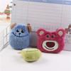 Cure Fofo Desenho Animado Cabelo Azul Estranho Boneca Urso Morango Broche DIY Bolsa Meias Acessórios Acessórios de Vestuário