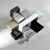 Caixa de Joias Estilo Ins Personalizada, Caixa de Presente de Joias de Luxo, Caixa de Embalagem para Joias de Ouro para Anel, Colar, Pulseira
