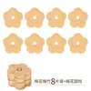 Tapete de Bambu Tapete Isolante Tapete de Mesa de Jantar Jogo Americano Chinês Tapete para Tigela Tapete para Prato de Louça Tapete de Bambu Madeira Sólida Resistente ao Calor Anti-Escaldante Tapete para Caçarola