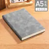 Cuaderno de Piel de Oveja A5 con Portalápices, Logo Personalizado, Cuaderno de Tapa Blanda A6 para Negocios, Bloc de Notas Sencillo B5