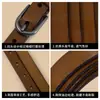 Cinturón de Piel de Vacuno de Capa Superior en Stock para Mujer, Versátil Moda Tendencia Casual Estilo Coreano Piel Genuina Hebilla de Pin Personalidad